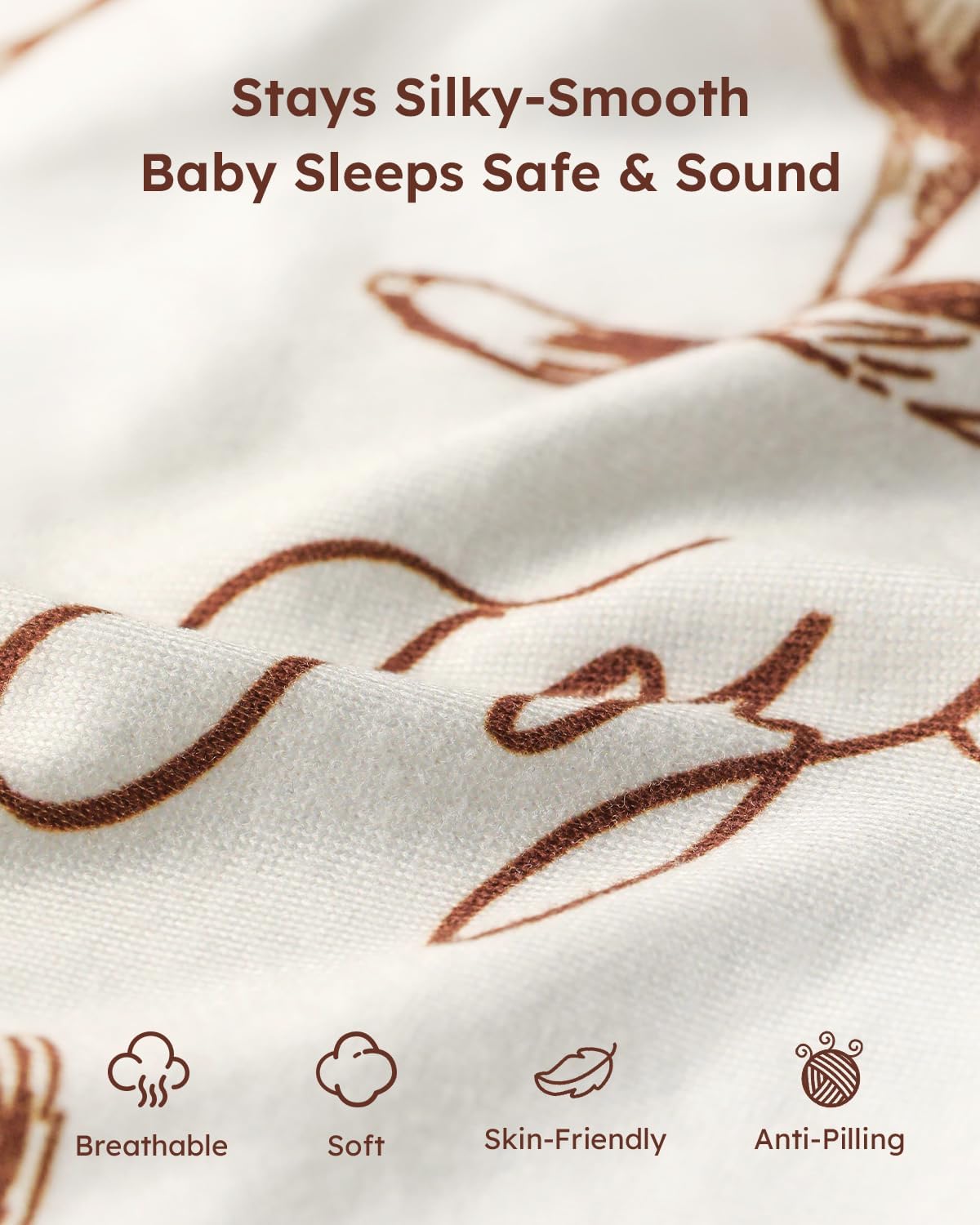 Yoofoss Baby Pack and Play Sheets - Ultra Soft 2-Pack Fitted Mini Crib Sheets for Boys & Girls | 38x26 Rocking Horse Design
