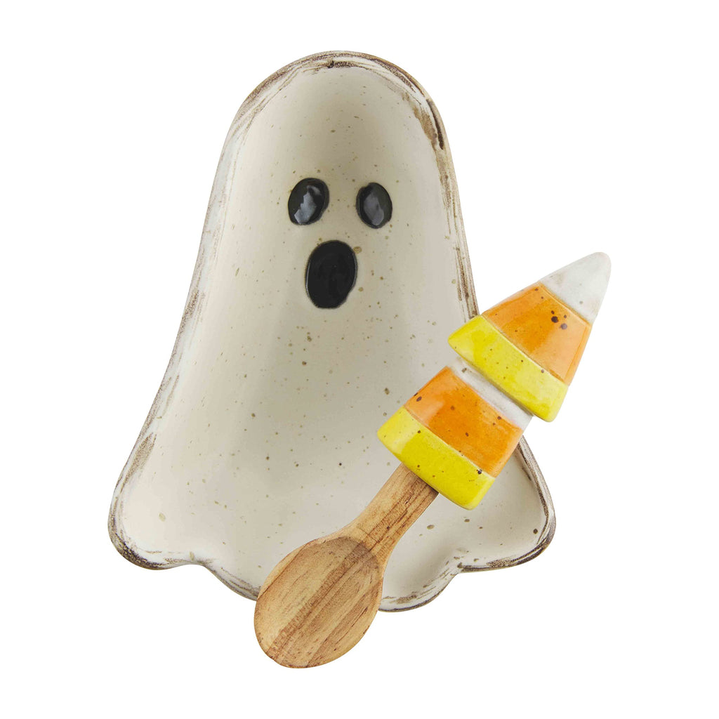 Mud Pie Shaped Candy Bowl Set, Ghost