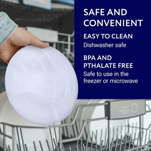 IMPRESA 8-Quart Silicone Pressure Cooker Lid Cover Compatible with IP-DUO80 Pressure Cooker Top Replacement - Compact, Round - Leak-Proof Silicone Lids - Dishwasher & Microwave Safe Microwave Cover