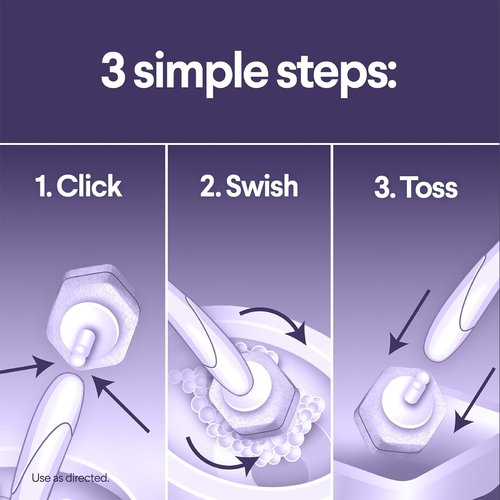 Clorox Scentiva Toilet Wand Refills - Lavender & Jasmine Scent, 10 Count Toilet Cleaner