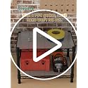 Small 2-Tier Metal Wire Standing Shelf Floor Organizer Rack