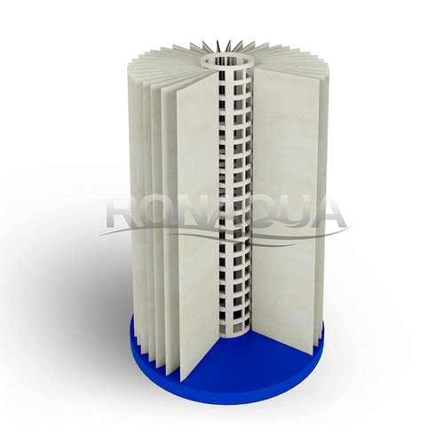 Big 10 x 4.5 inches Pleated Washable & Reusable Sediment Filter 5 Micron Amplified Surface Area, Removes Sand, Dirt, Silt, Rust, Extended Filter Life for 10" Big Housing (Set of 2)