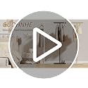 T-Shaped Freestanding Metal Garment Rack with Natural Stone Base