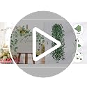 18-Pack Artificial Ivy Vines, 126ft Hanging Greenery Garland for Decor
