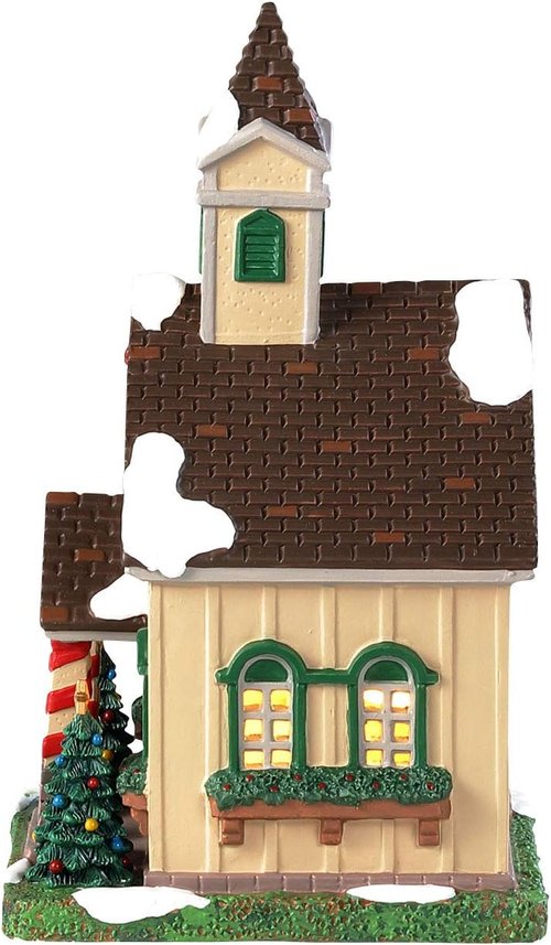 Lemax Village Collection Wayside Church - Charming Decorative Piece for Holiday Displays