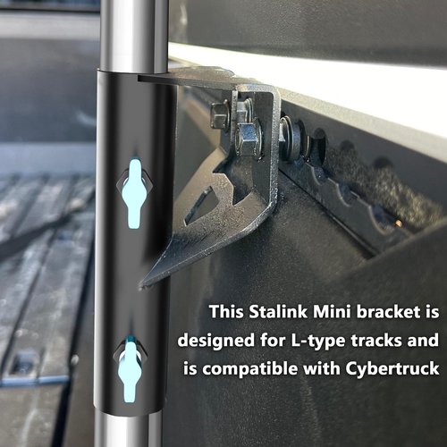 Starlink Mini L Track Mount for Cybertruck, Lymorexan Starlink Mini Car Roof Mount, Starlink Mini Accessories
