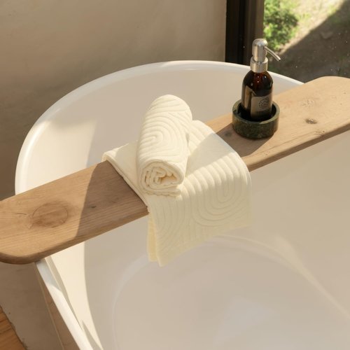 KIBAGA Decorative Hand Towels - Luxurious Set of 2 Soft Boho Cotton, Absorbent & Quick-Drying | Perfect for Bathroom or Kitchen Decor