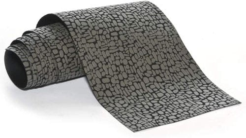 Department 56 Cobblestone Street Landscape Roll - 0.2"D x 4.75"W x 48"H | Gray Decor Accessory