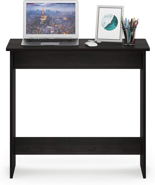 FURINNO Simplistic Study Table - Stylish Espresso Finish for Modern Workspaces