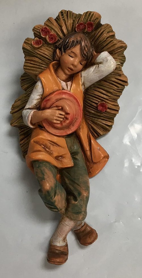 Fontanini by Roman Inc. Nativity Figure - Ephraim The Shepherd, 5" Hand Sculpted & Painted