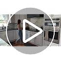 KitchenClouds 2-Pack Anti-Fatigue Kitchen Mats Black 17.3x29 & 17.3x47 Inches