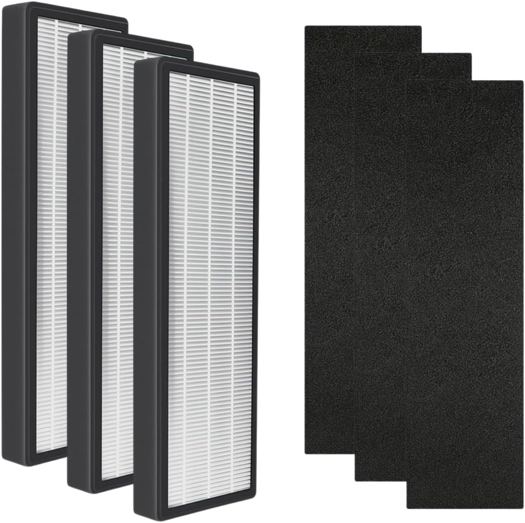 True HEPA Filter B - Compatible Replacement for GermGuardian Air Purifiers | 3-Pack Set
