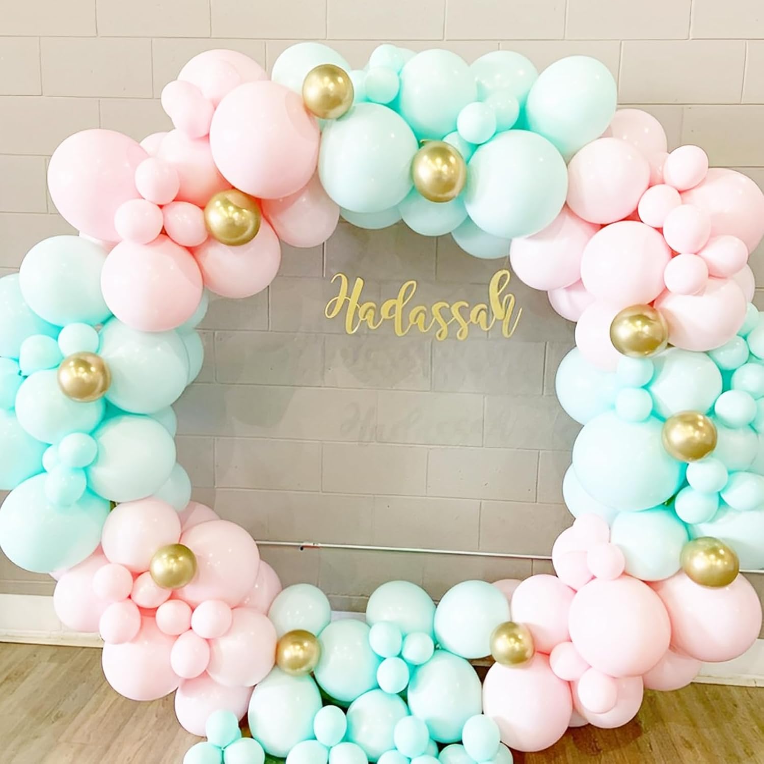 Voircoloria Mint Green Balloons - 12-Inch Pastel Latex Balloons | 66-Pack for Graduation, Weddings & Parties