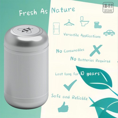 Magic Capsule Refrigerator Deodorizer - 10-Year Odor Eliminator | Superior to Baking Soda & Charcoal
