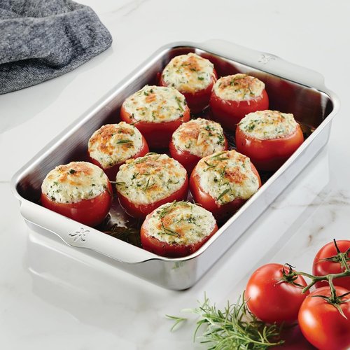 Hestan Provisions OvenBond | 9" x 13" Tri-Ply Rectangular Stainless Steel Baking Pan