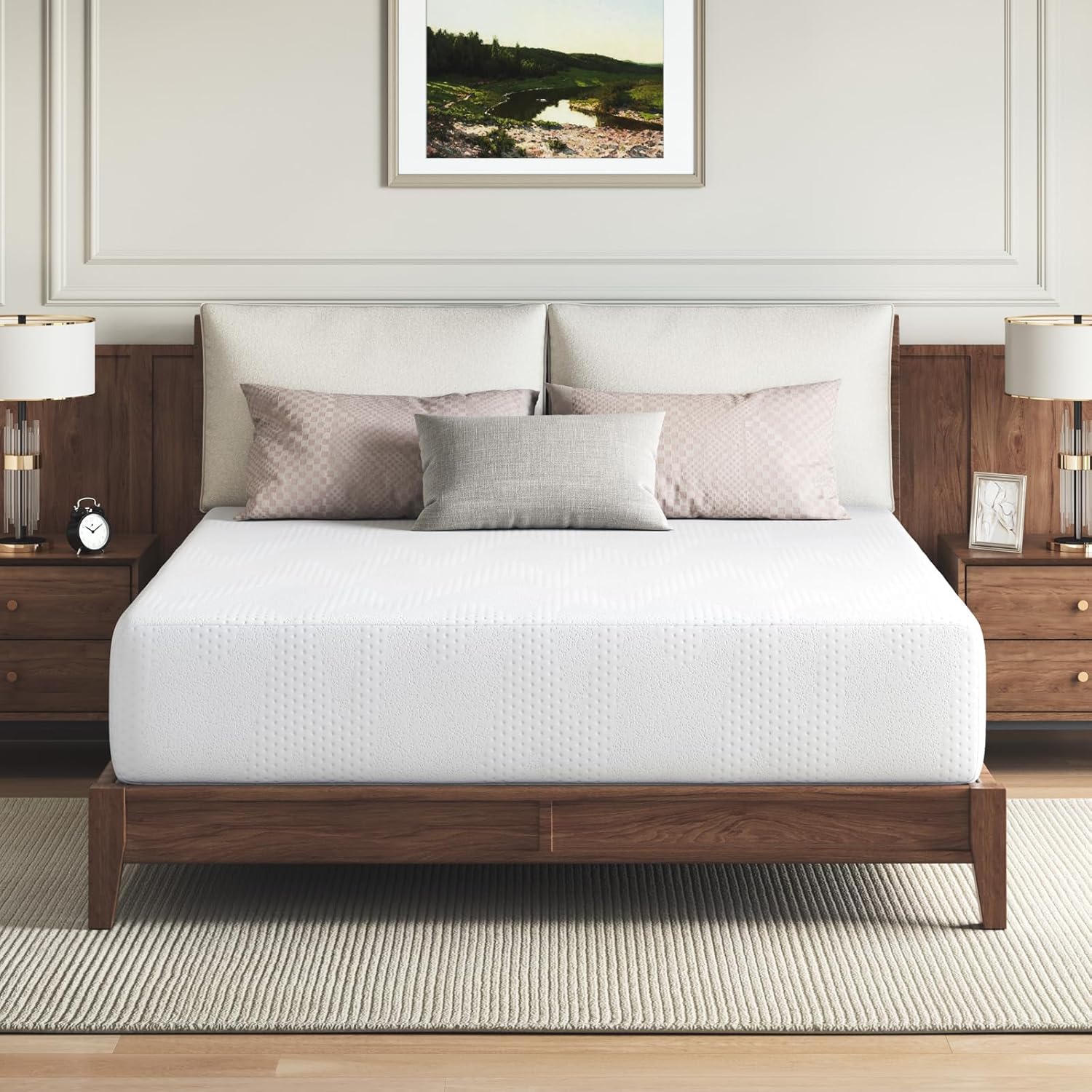 Novilla 14-Inch Twin Memory Foam Mattress - Cooling Gel Foam for Pressure Relief & Comfort