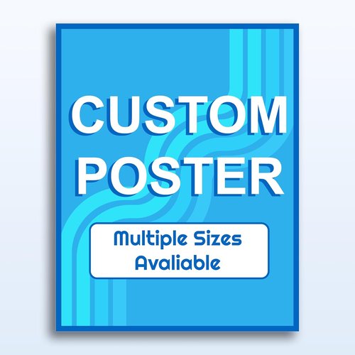 Custom Posters - Personalized Wall Art for Home & Office | Create Unique Designs with Text & Images