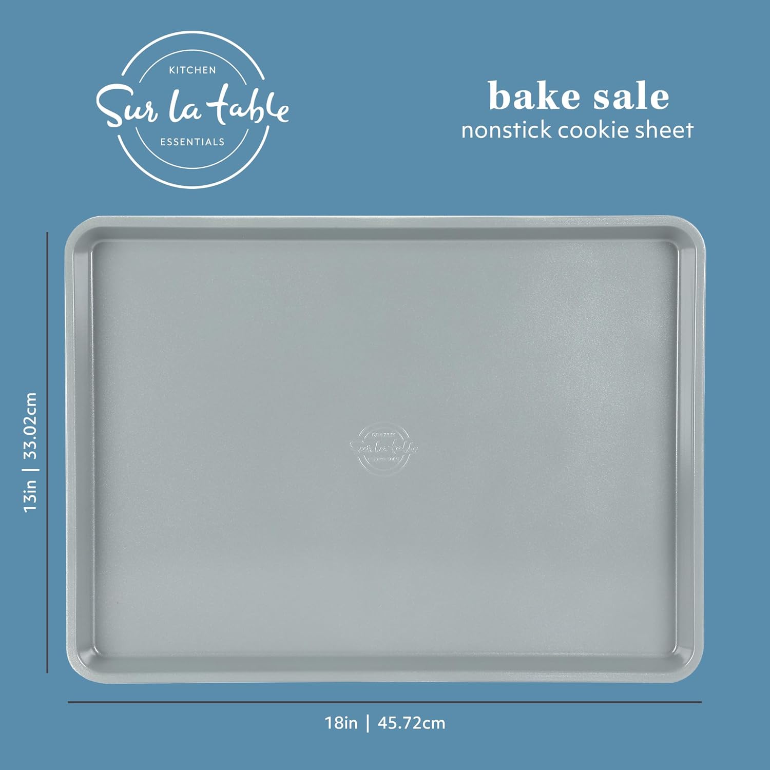 Sur La Table Bake Sale Large Nonstick Ceramic Baking Sheet - 18 x 13 Inch, PFA-Free, Linen White