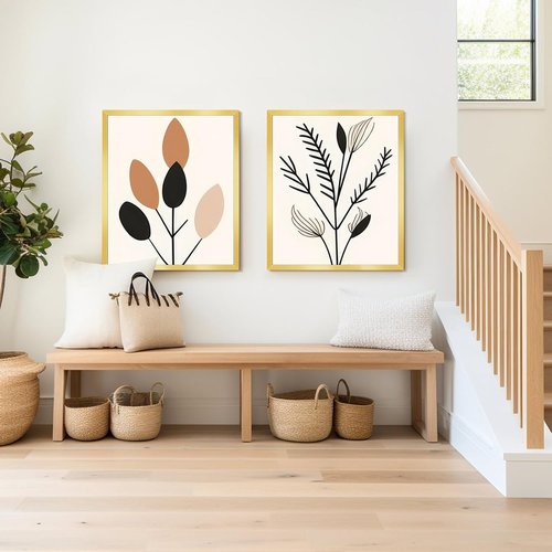 LaVie Home 20x24 Gold Picture Frame - HD Plexiglass Wall Display for Vertical or Horizontal Use