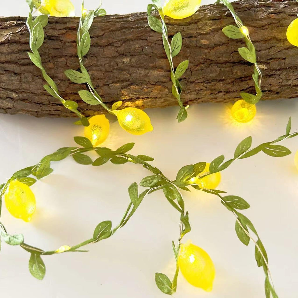 Skiennix Lemon String Lights - 10FT Battery Operated Fairy Lights with 30 LEDs | Waterproof Decor for Bedroom, Garden, Party, Wedding