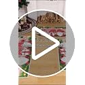 Christmas Gnomes Kitchen Rugs Set of 3 - 18x30, 18x30DShape, 20x40 Runner, Non Slip