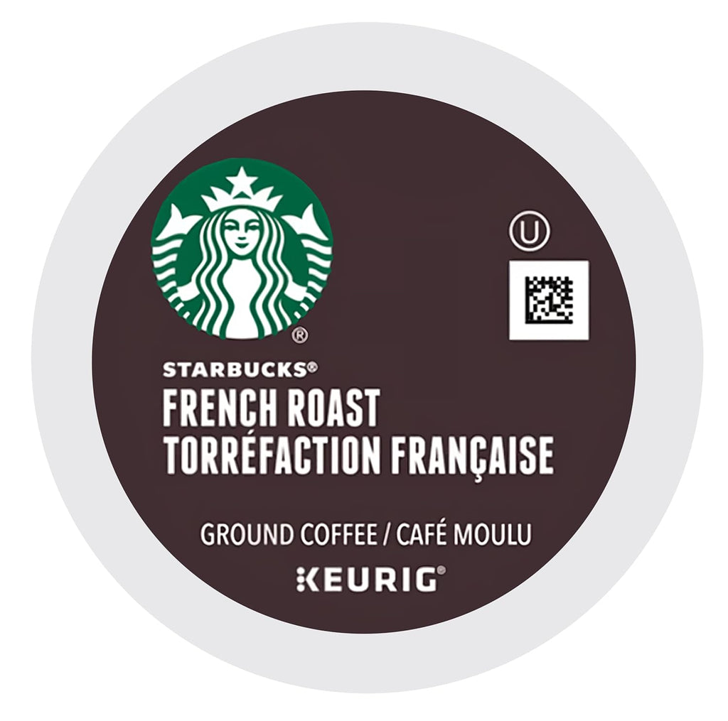 Starbucks French Roast K-Cups | Dark Roast Coffee Pods - 72 Count for Keurig Machines