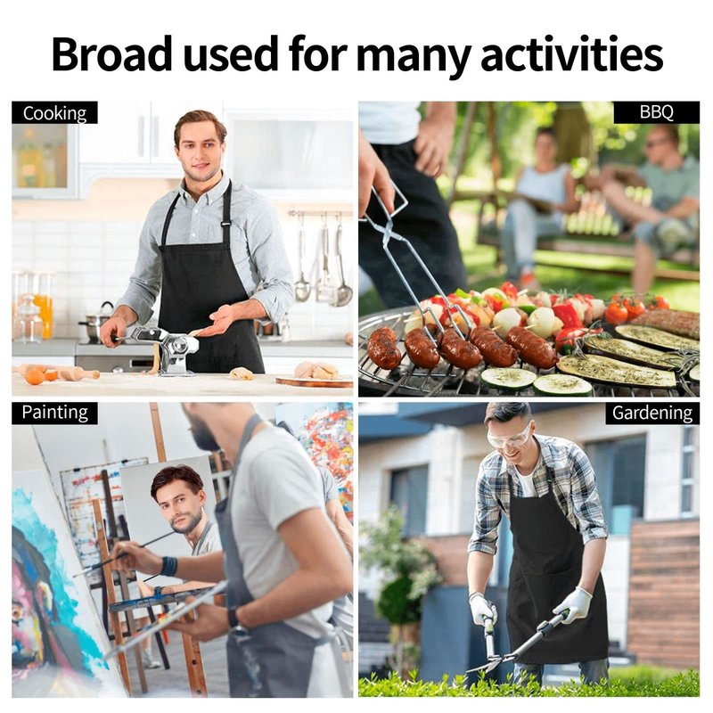 conehana Apron For Women Men Chef Funny Aprons Kitchen Baking Painting Gardening And Party
