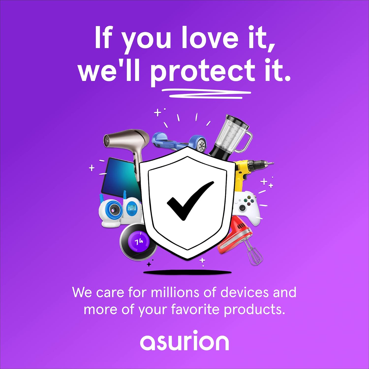ASURION 3-Year Floorcare Protection Plan | Coverage for $250 - $299.99 Value