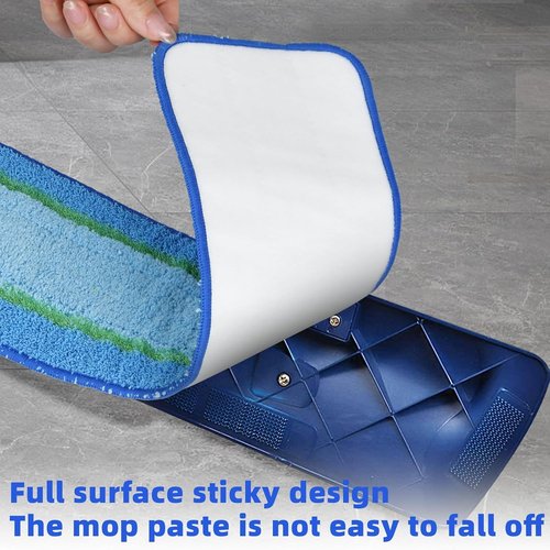 Bona Deep Clean Pads - Washable & Reusable Microfiber Cleaning Pads for Hardwood & Multi-Surface | 3 Pack