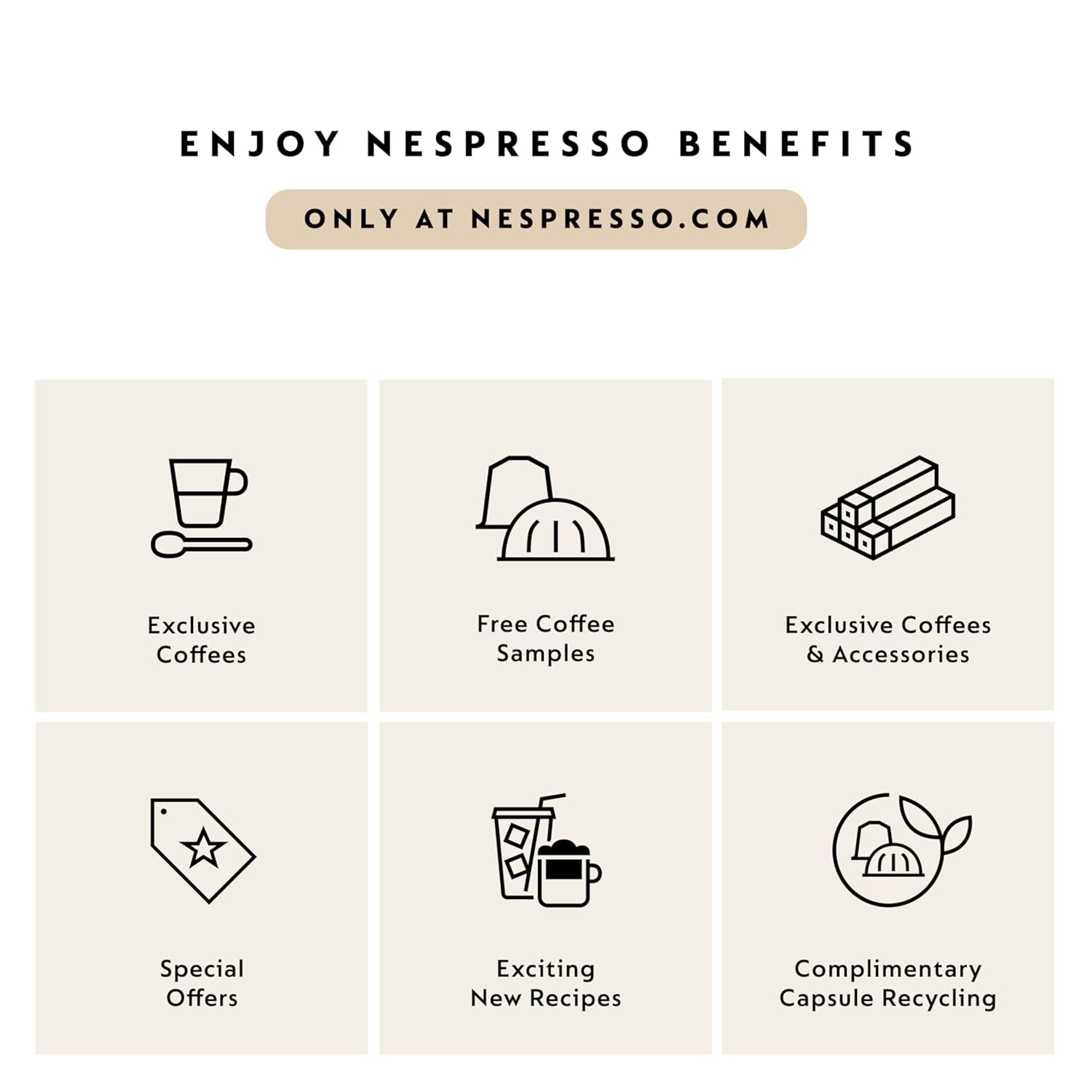 Nespresso Barista Flavored Espresso Capsules - Medium Roast Coffee Pods | 30 Count Pack