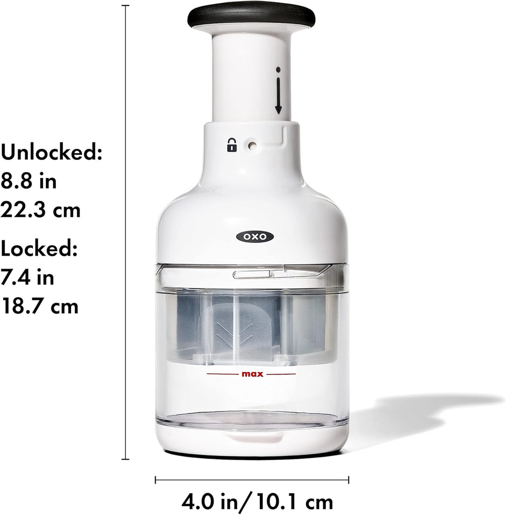 OXO Good Grips Vegetable Chopper - Effortless Dicing & Slicing | Compact Kitchen Tool
