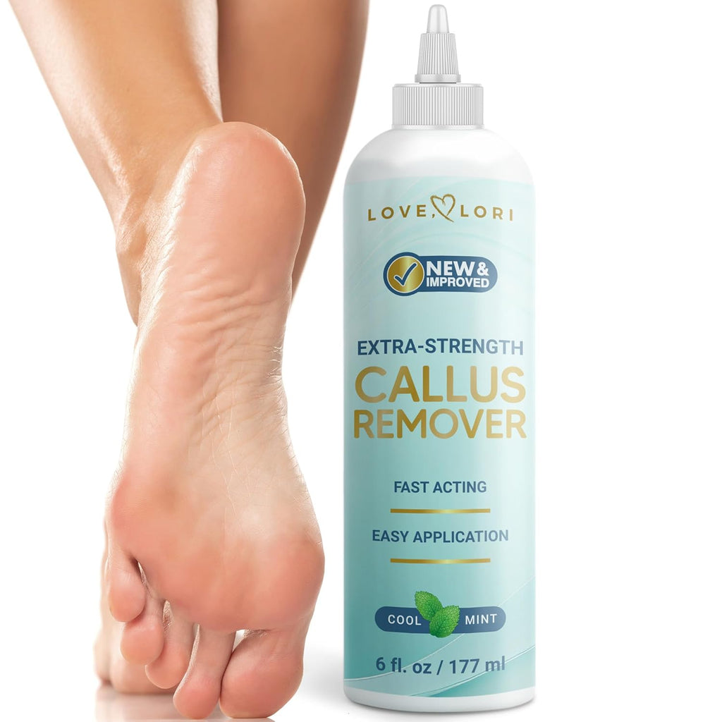 Skiennix Callus Remover Gel - Extra Strength Foot Care Scrubber for Smooth Feet | 6oz