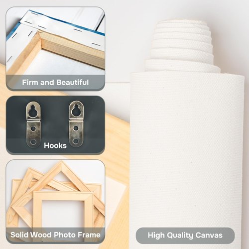 CanvasChamp Custom Canvas Prints - Personalized Wall Art with Your Photos | 8" W x 10" H x 1.5" D
