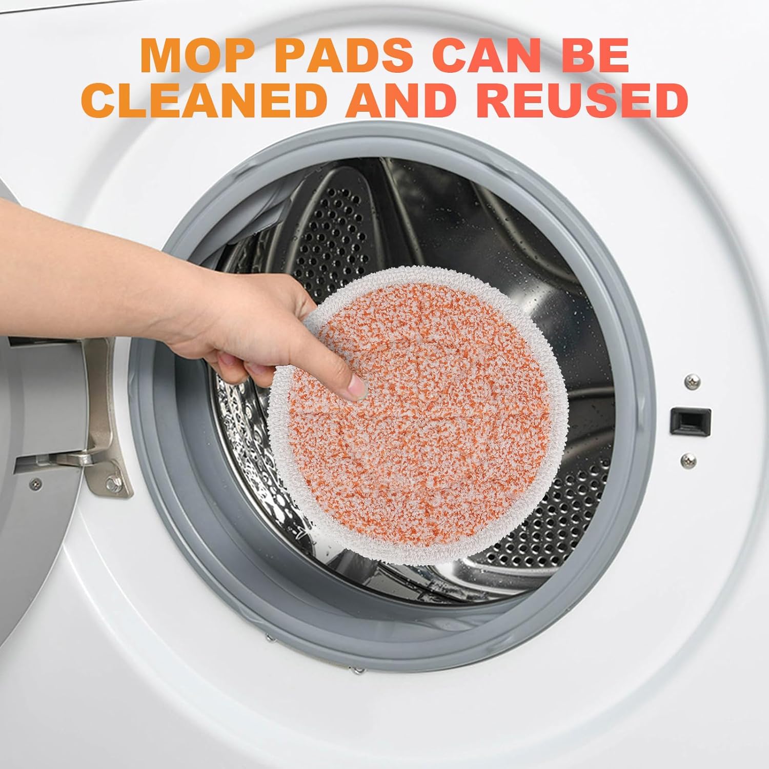 Shark | Steam Mop Pads - 12 Pack Washable Refills for S7000, S7201, S8001 & More