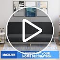 Stretch Velvet Futon Cover Full Size - Soft, Machine Washable, Non-Slip
