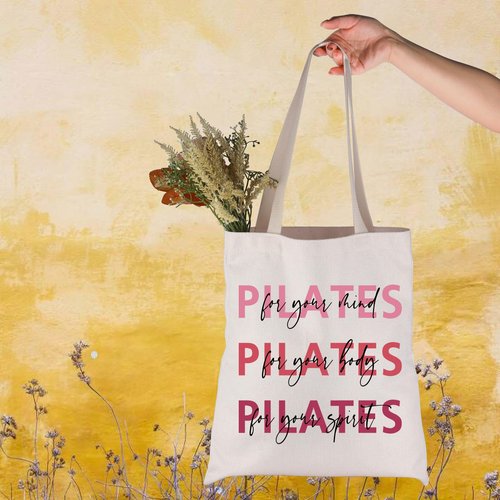 Pilates Instructor Gift Pilates for your Mind Tote Bag Pilates Teacher Workout Gift (Pilates for your mind Tote Bag)