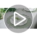 100 Pack Sage Green Lace Paper Doilies - 13.5 Inch Round Disposable Placemats