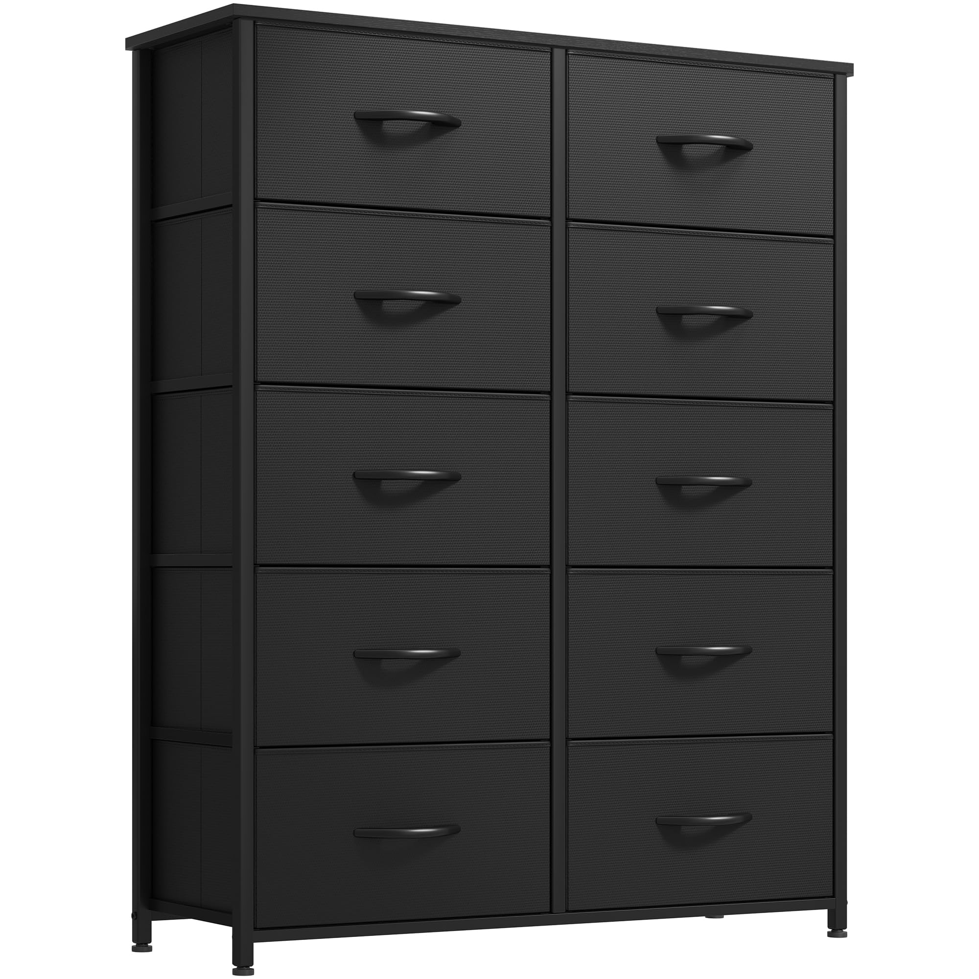 YITAHOME 10 Drawers Dresser, Fabric Storage Tower, Organizer Unit for Bedroom, Living Room, Hallway, Closets