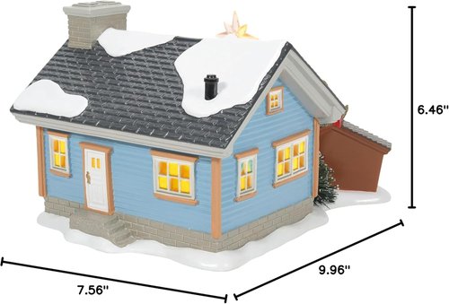 Department 56 Oh Holy Night House & Angels Figurine Set - Lit Building, 6.46 Inch, Multicolor