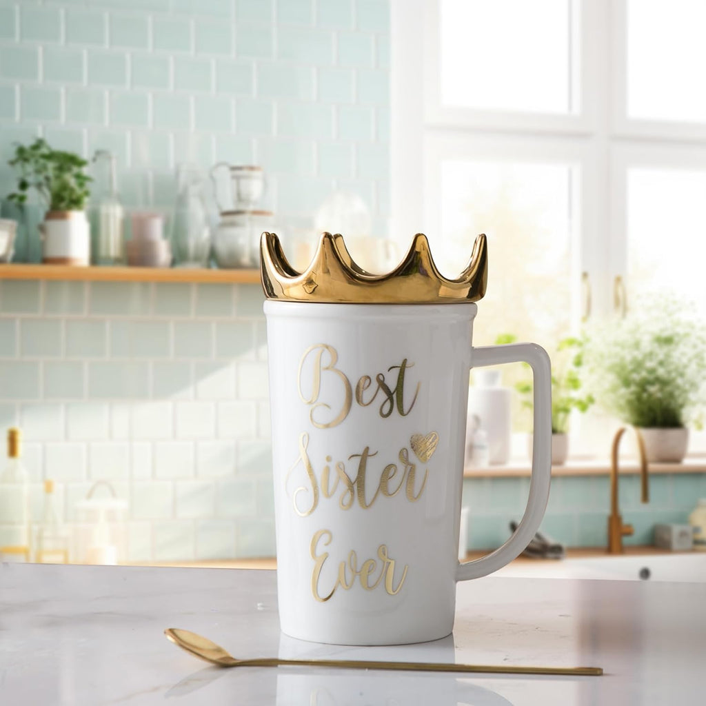 Regine Switzerland Coffee Mug - Perfect Sister Birthday Gift - 19 Oz Size