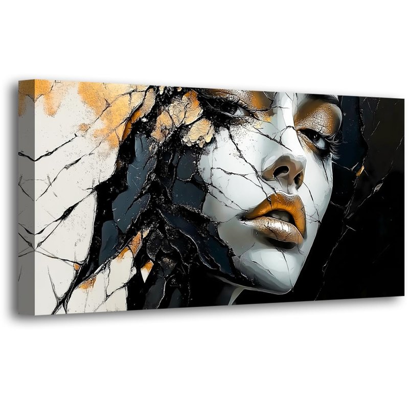 Apahavk White Maiden Pictures Canvas Wall Art for Living room Office Bedroom Wall Decor,Abstract Wall Art Print Modern Noble Butterfly Oil Painting Artwork Waterproof Ready to Hang-20x40inch
