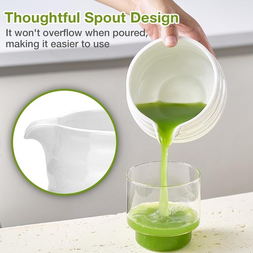 Matcha Whisk Set - Japanese Tea Set with 5 Essential Tools, 19 oz Bowl, Bamboo Whisk & Sifter