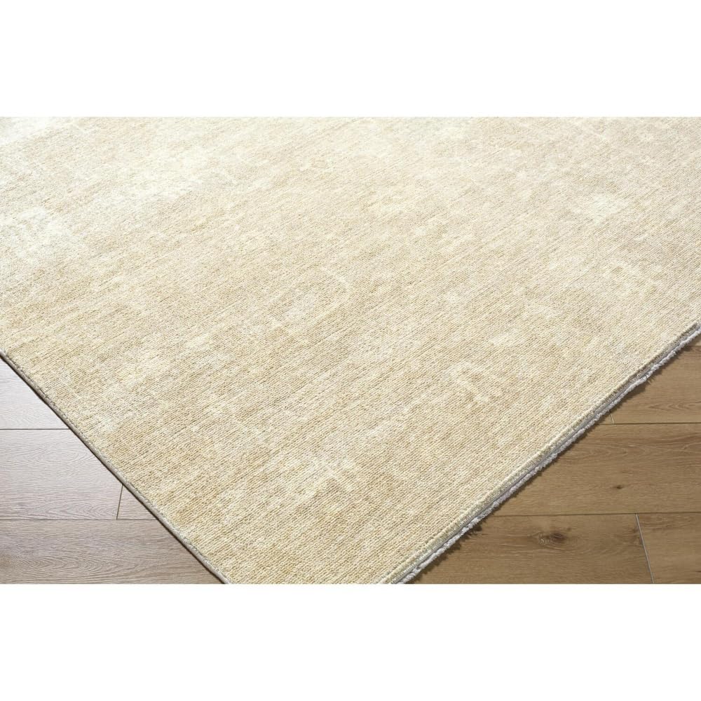 Livabliss x Galey Alix Fetscher III Vintage Damask Area Rug, 2'7" x 7'6" (8' to 9'), Light Brown
