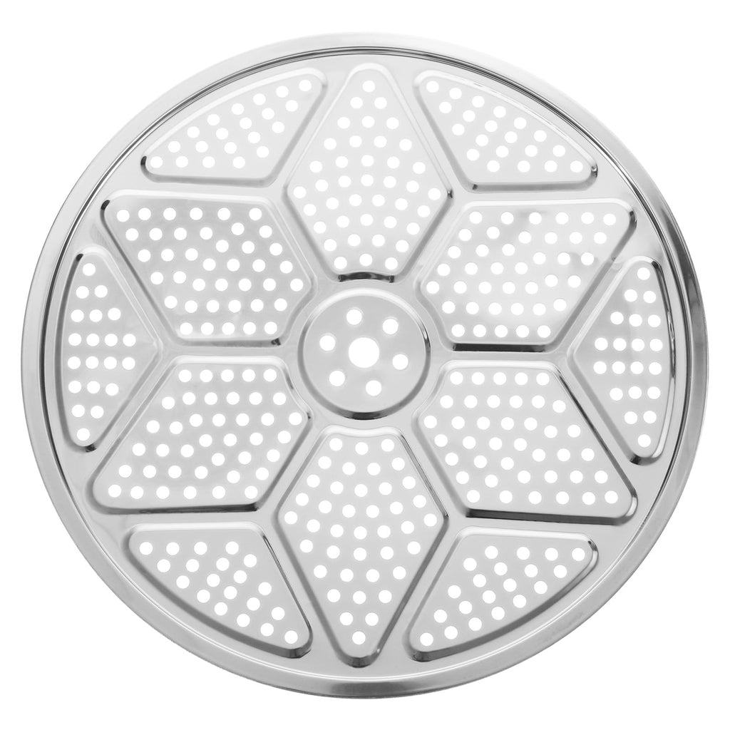 uxcell Stainless Steel Steamer Rack, 18.1 Inches Pot Steaming Tray Thicken Pressure Cooker Canning Racks for Steamer Cookware Pressure Cooker, Silver Tone