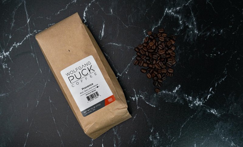 Wolfgang Puck Coffee, Provence French Roast, Whole Bean Coffee, 1-Pound