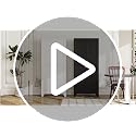 White Metal Kitchen Pantry Cabinet with 2 Doors & Adjustable Shelves