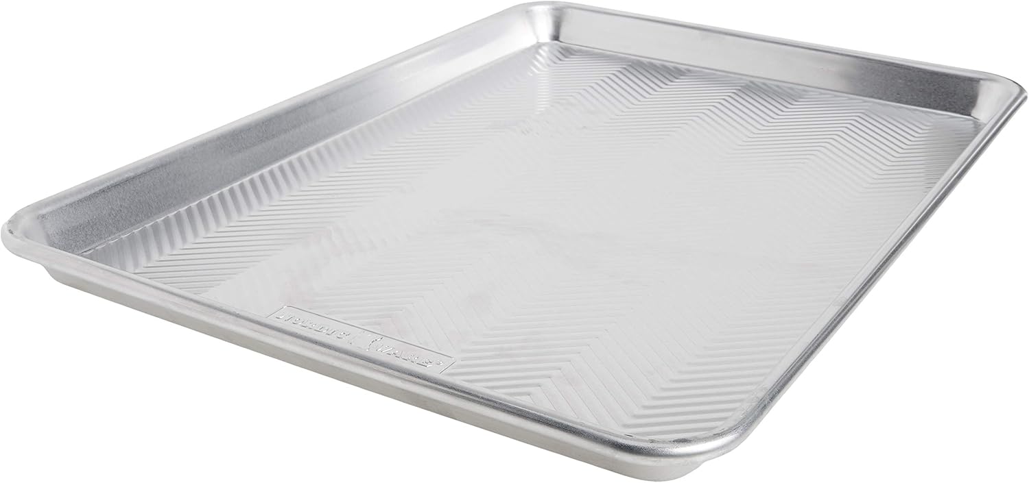 Nordic Ware Prism Half Sheet - Metallic Finish for Even Baking | Durable & Stylish Design