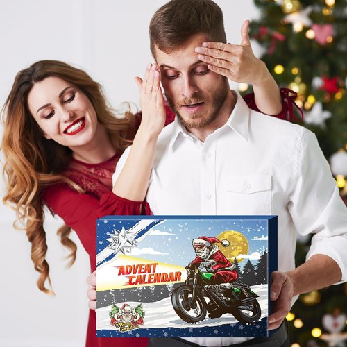 MOVINPE Advent Calendar for Men - 24 Days of Gadgets, Tools & Fun Gifts | Perfect for Christmas 2025
