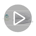 King Pinch Pleated Pillow Shams Set of 2 - 100% Egyptian Cotton, White