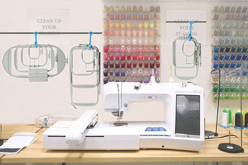 Brothread Embroidery Machine Hoop 3-in-1 Set | Compatible with Brother & BabyLock Models